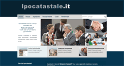 Desktop Screenshot of ipocatastale.it